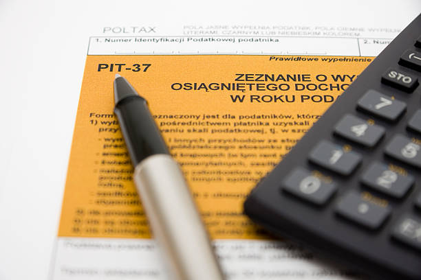 Filling in polish tax form