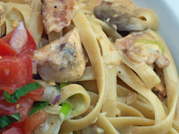 istock Chicken Fettuccini Close Up 1050784026
