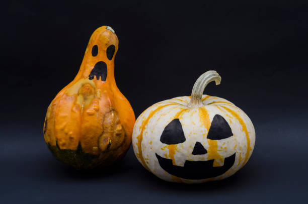 istock Cute Halloween pumpkins 1050793506
