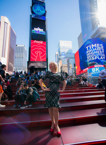 istock New York, times square, model, beautiful woman, 1050798792