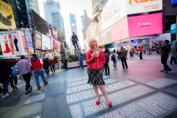 istock New York, times square, model, beautiful woman, 1050800026