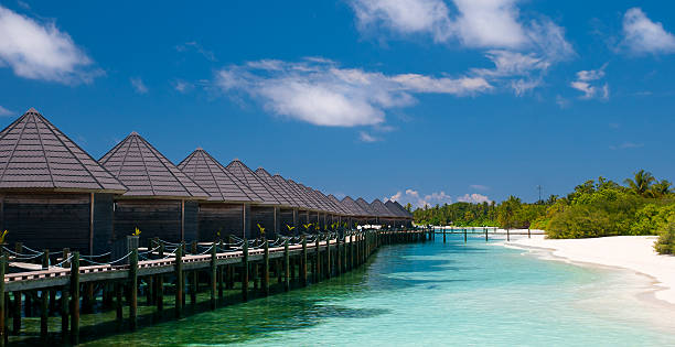 istock Water Bungalows on the Maldives 105082766