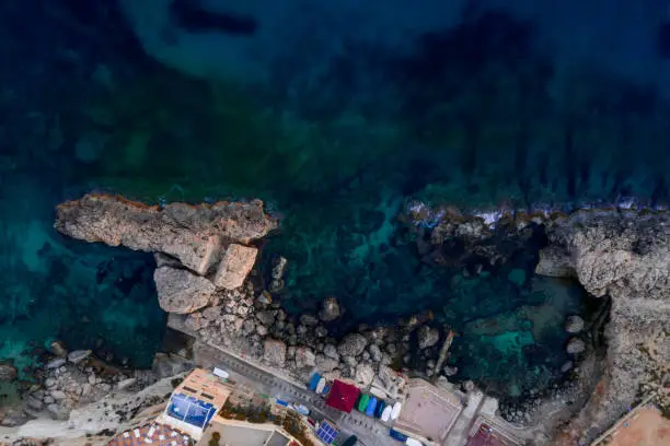 Photo of Lapsi Beach, Drone Aerial Photo - Malta