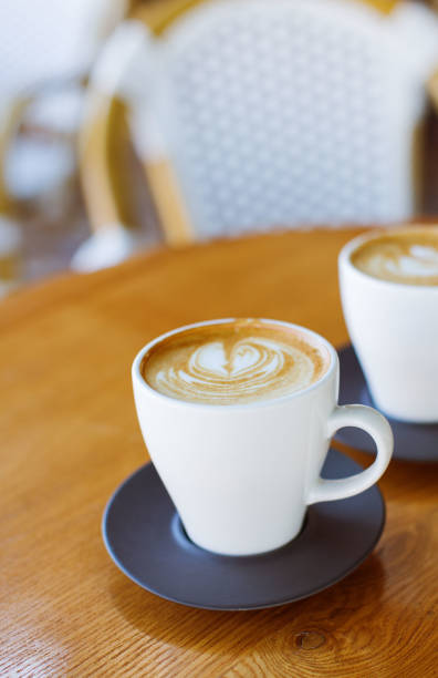 istock Two cups of cappucino. 1050839240
