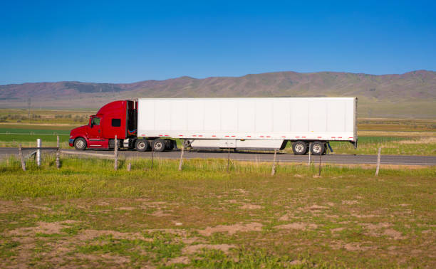 istock Truck on the road 1050847754