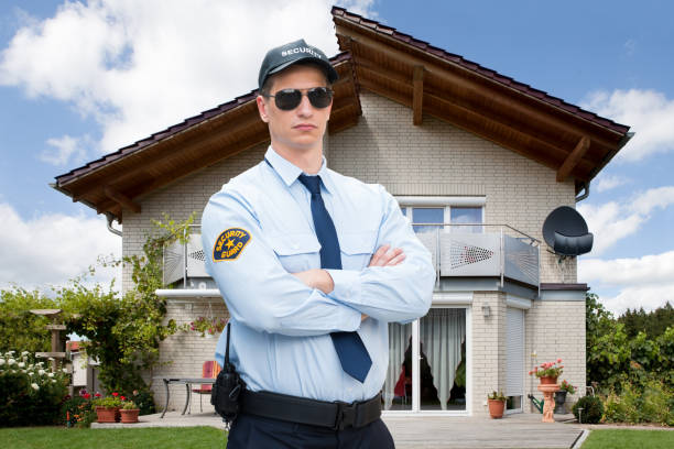 istock Portrait Of A Male Security Guard 1050851258
