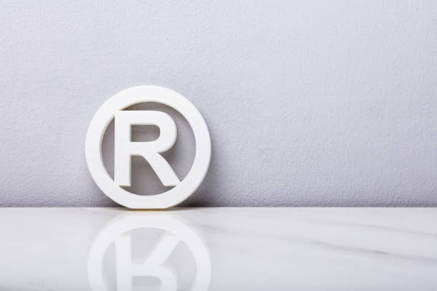 istock White Registered Trademark Sign 1050855374