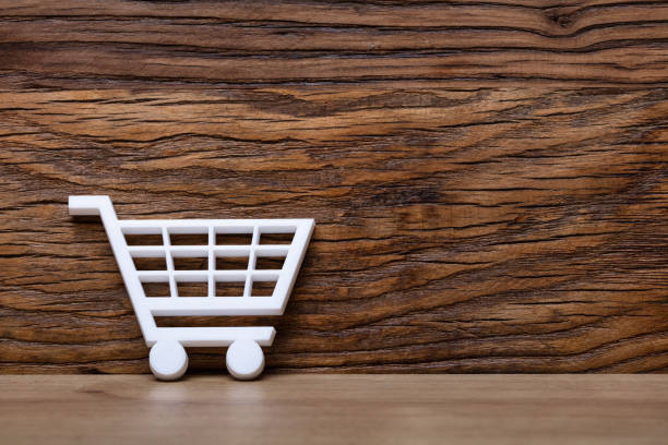 White Shopping Cart