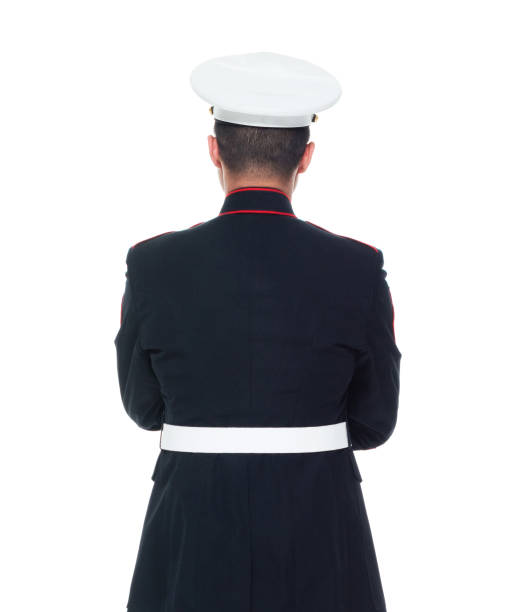 istock US Marine in uniform with arms crossed 1050858942