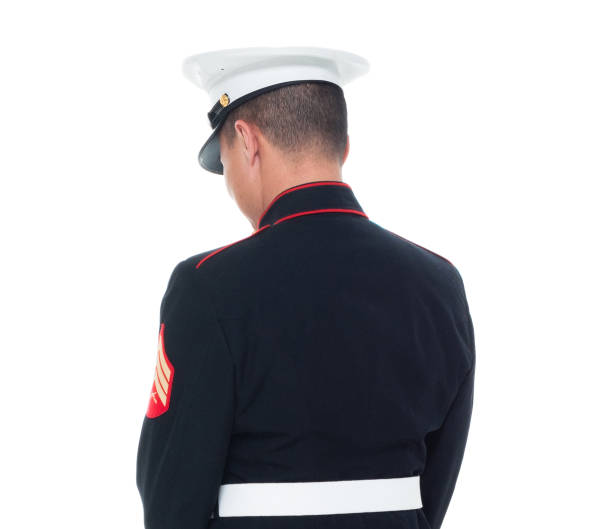istock US Marine in uniform praying 1050859054
