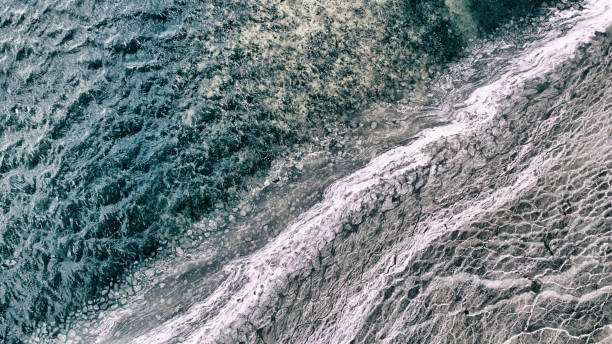 istock Icy water by the shore 1050870300