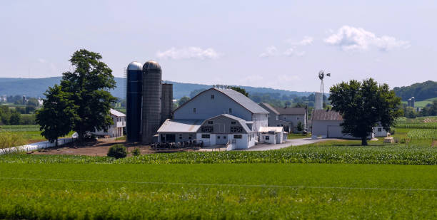 istock Amish Farm Landscape A 1050875562