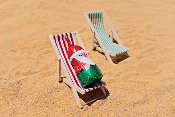 istock Concept christmas in july sale , copy space 1050875904