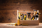 Toolbox With Various Worktools