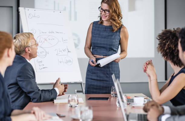 istock Business People Having a Seminar 1050887742