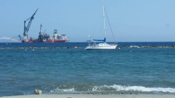 istock The beautiful boat in open sea 1050909180