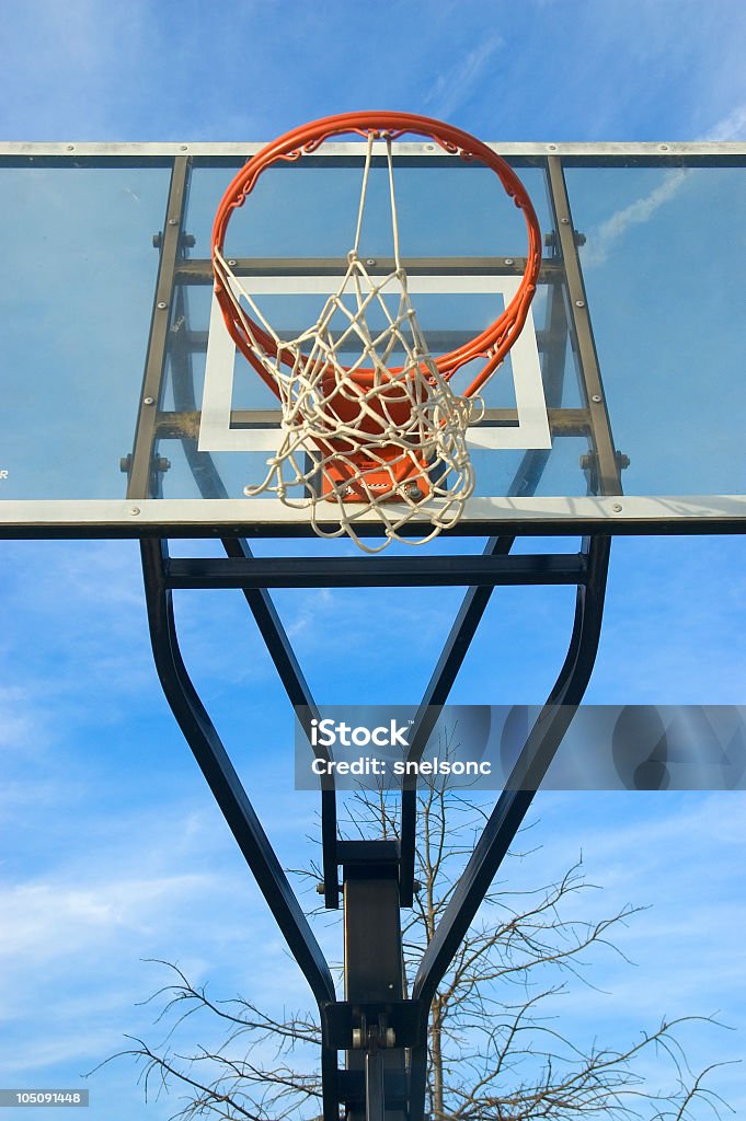 Koszykówka cel - Zbiór zdjęć royalty-free (Bramka - sprzęt sportowy)