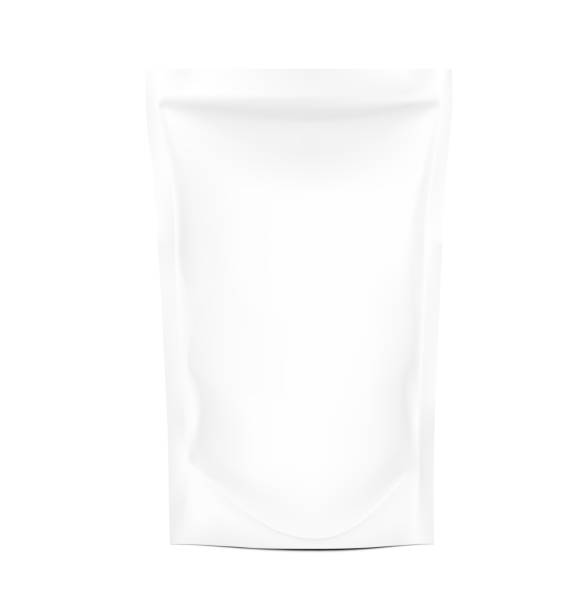 istock Food pouch bags isolated on white background. Vector illustration. 1050915820