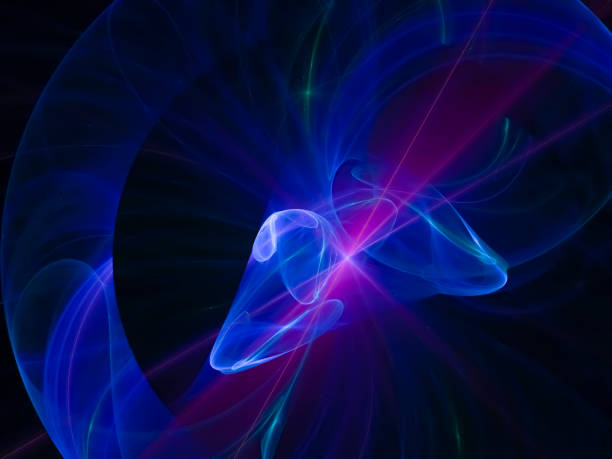 istock abstract digital fractal, beautiful design future 1050918288