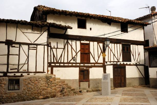 istock Cabezuela del Valle, Jerte Valley, Extremadura 1050922382