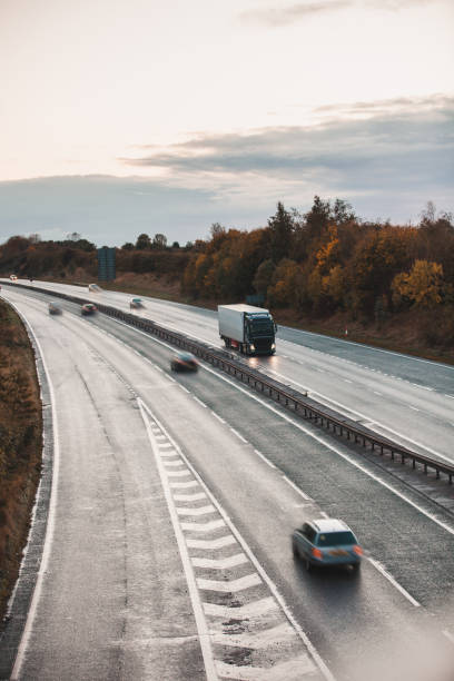 istock White heavy truck 1050928278