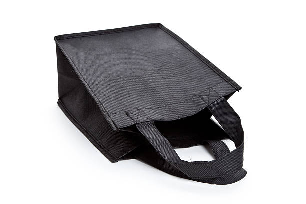 istock Black reusable shopping bag 105095703