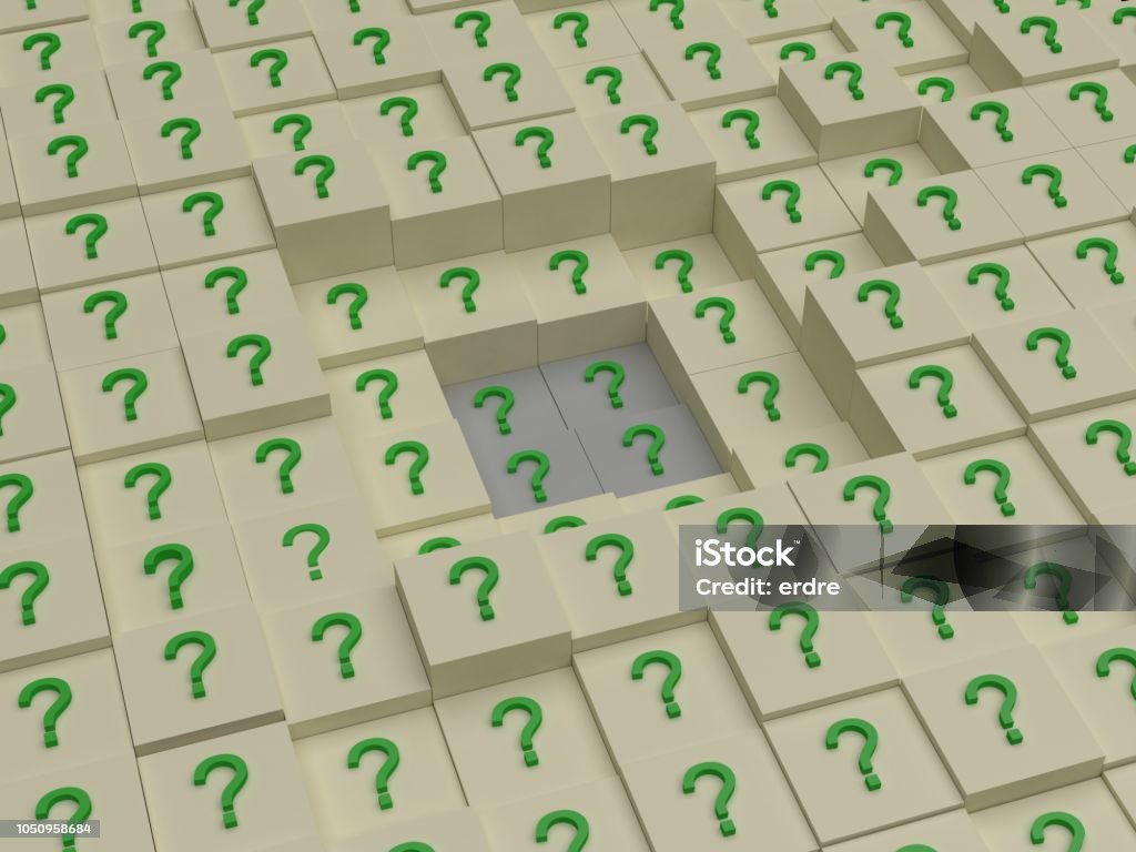 Stack Build Question Mark Question Mark Stack 3d Concept Stock Photo - Download Image Now - Army ...