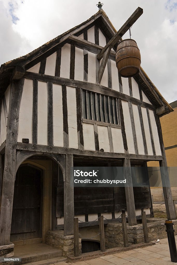 Southampton Tudor Casa del mercante - Foto stock royalty-free di Casa