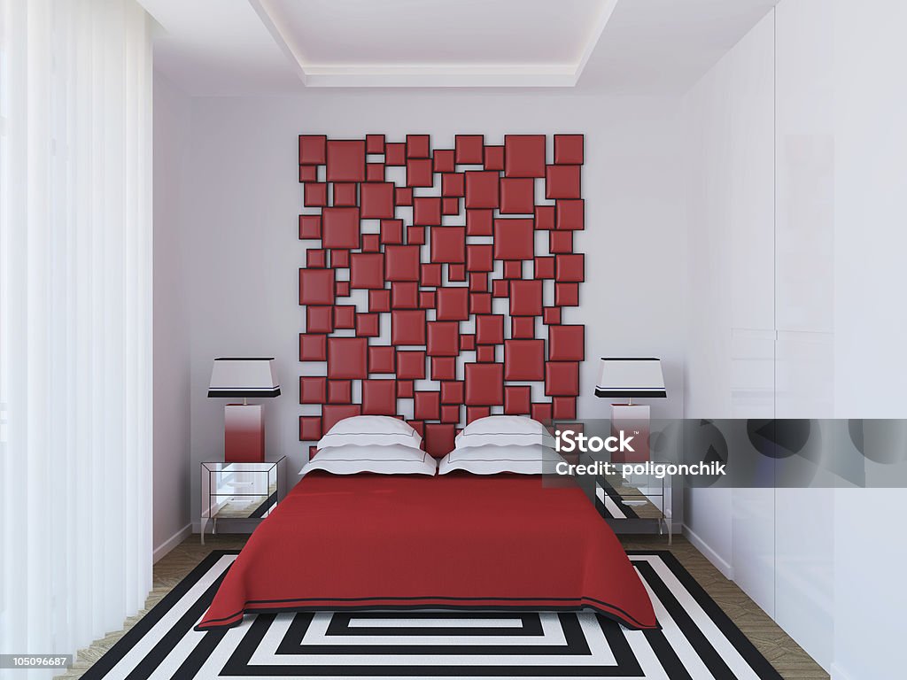 Moderno quarto. - Royalty-free Aconchegante Foto de stock
