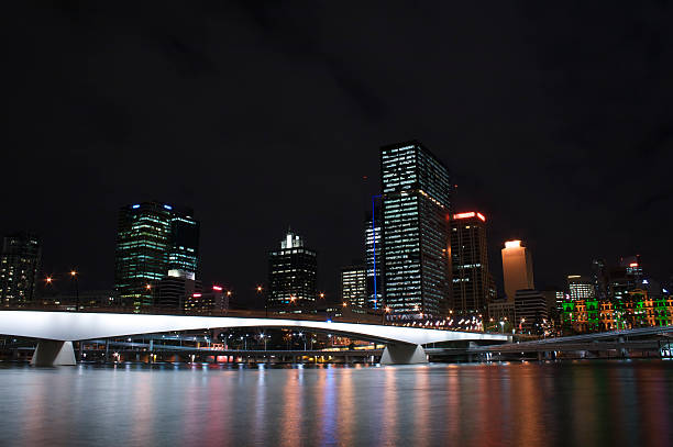 istock Brisbane City and the River at Night 105098145