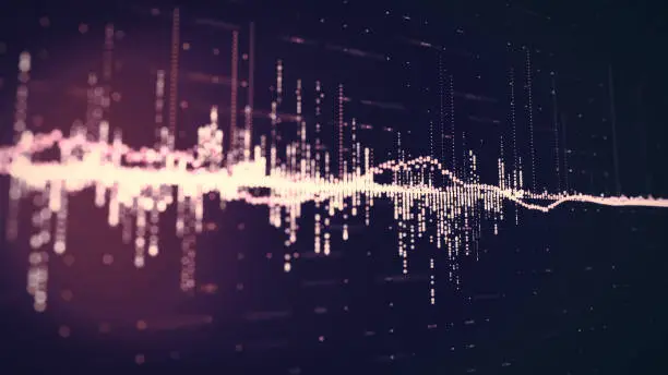 Photo of Music, Sound Waves Background