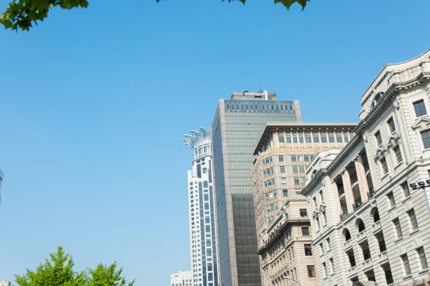 istock White buildings on sunny days in summer. 1051002526