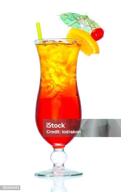 Tequila Sunrise Stock Photo - Download Image Now - Sex On The Beach, Cocktail, Alcohol - Drink