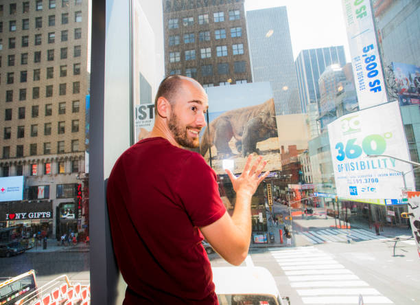 nowy jork, sesja zdjęciowa, miejsca turystyczne, most williamsburg, times squares - times square flash zdjęcia i obrazy z banku zdjęć