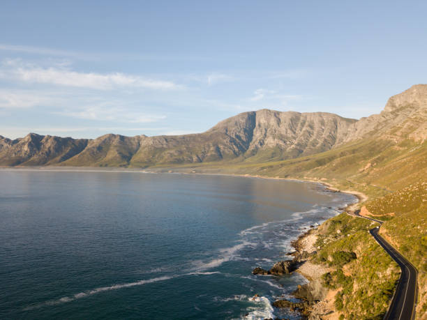 istock Road next to a beautiful coastline 1051008954