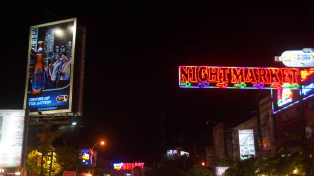 istock Night Market in Siem Reap 1051017674