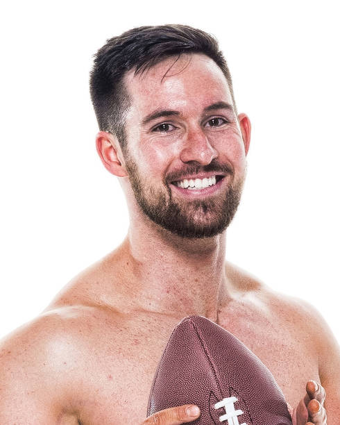 istock Athletic muscular shirtless man 1051029624