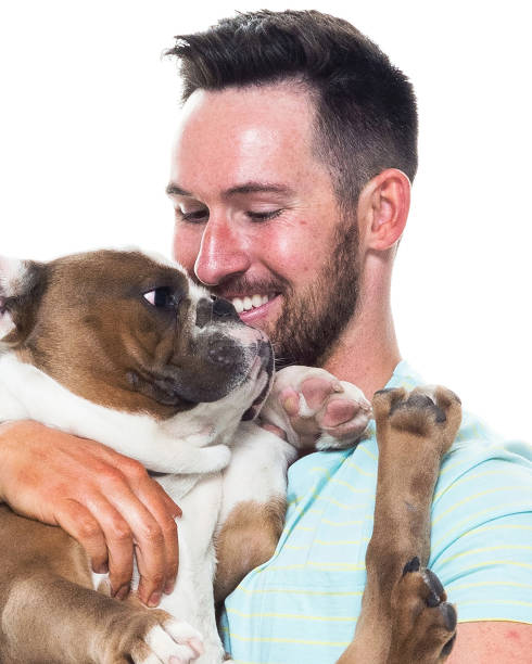 istock Man and his best friend 1051029644