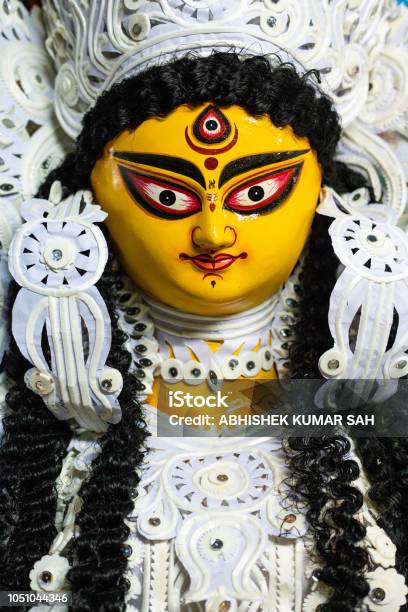 Maa Durga Stock Photo - Download Image Now - Durga, Culture of India, Durga  Puja Festival - iStock