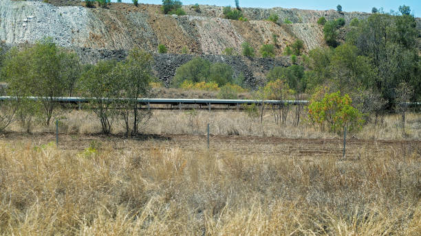 coal transport train - train coal mining australia imagens e fotografias de stock