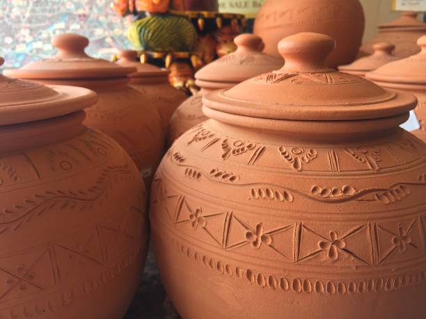 istock A close up of Indian earthen pots 1051068544