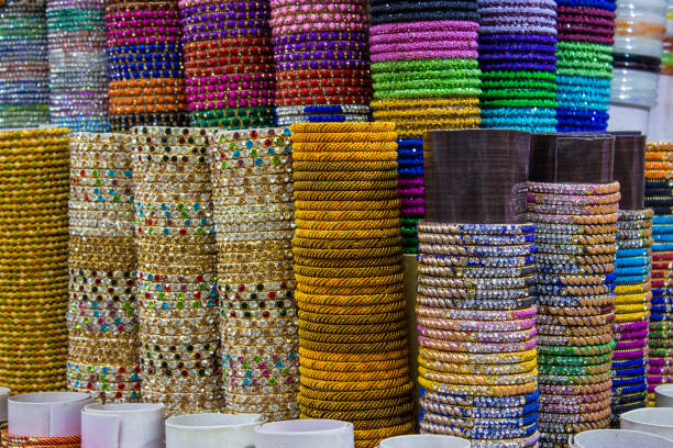 istock ornaments bangles jewellery shop 1051084720