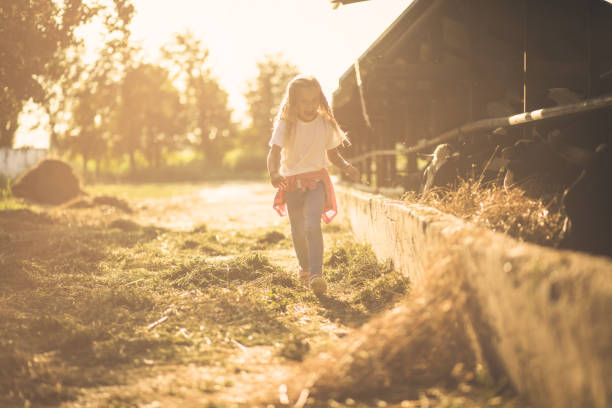istock I like to spend the days at the farm. 1051086328