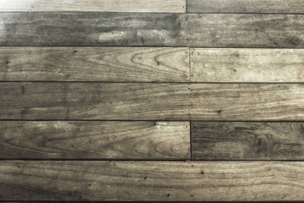 istock Wood table floor with natural pattern texture. Empty template  wood board can be used as background. 1051095098