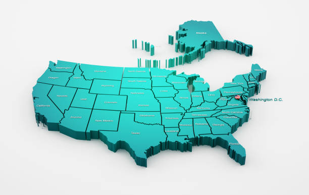 istock United States of America 3D map 1051100698