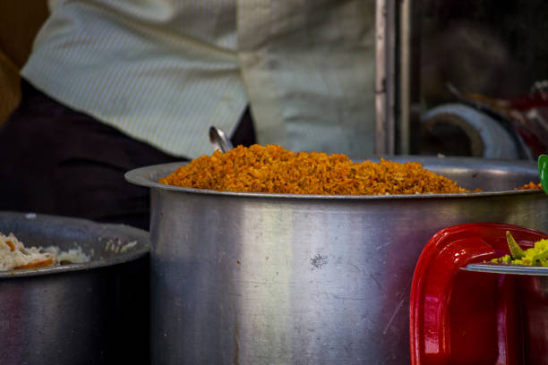istock biriyani rice closeup lemon 1051103340