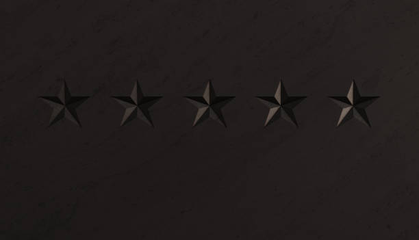 istock Carved Star in Black Marble Memorial Wall 1051114778