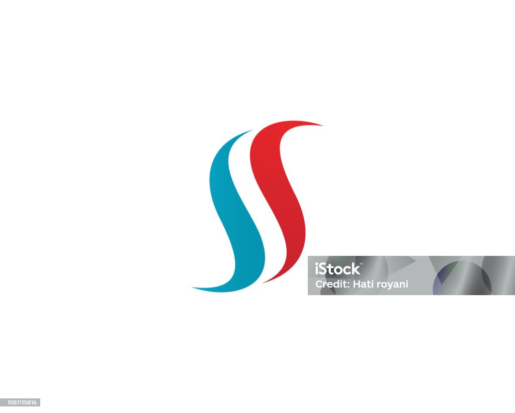S logo vector template Letter S stock vector