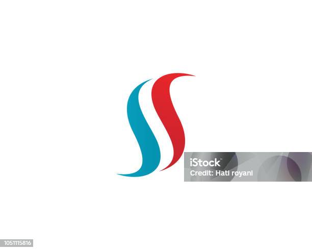 S Logo Vector Template Stock Illustration - Download Image Now - Letter S, Logo, Abstract