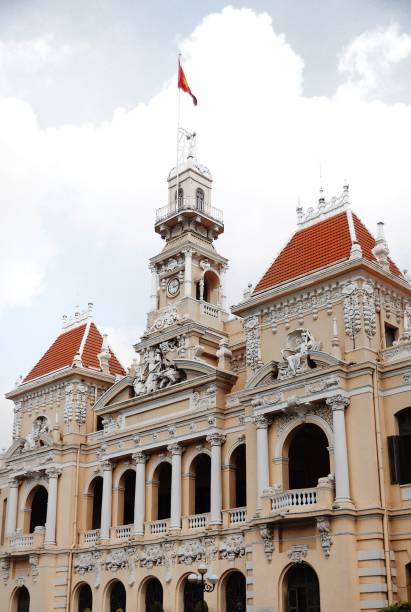 istock Ho Chi Minh City Hall - Colonial building 1051125928